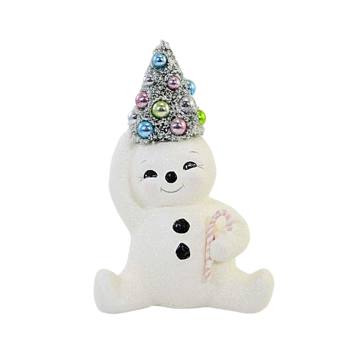 (58349) Pastel Candy Cane Snowman Tree