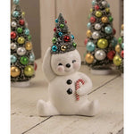 Christmas Retro Candy Cane Snowman - - SBKGifts.com