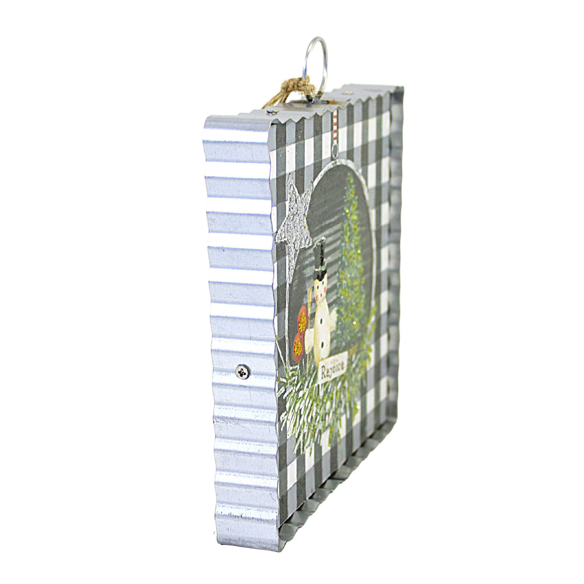 Christmas Vintage Rejoice Snowman - - SBKGifts.com