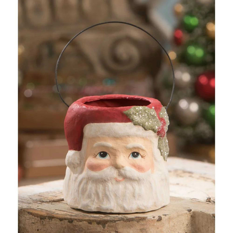 Christmas Holly Jolly Santa Bucket - - SBKGifts.com