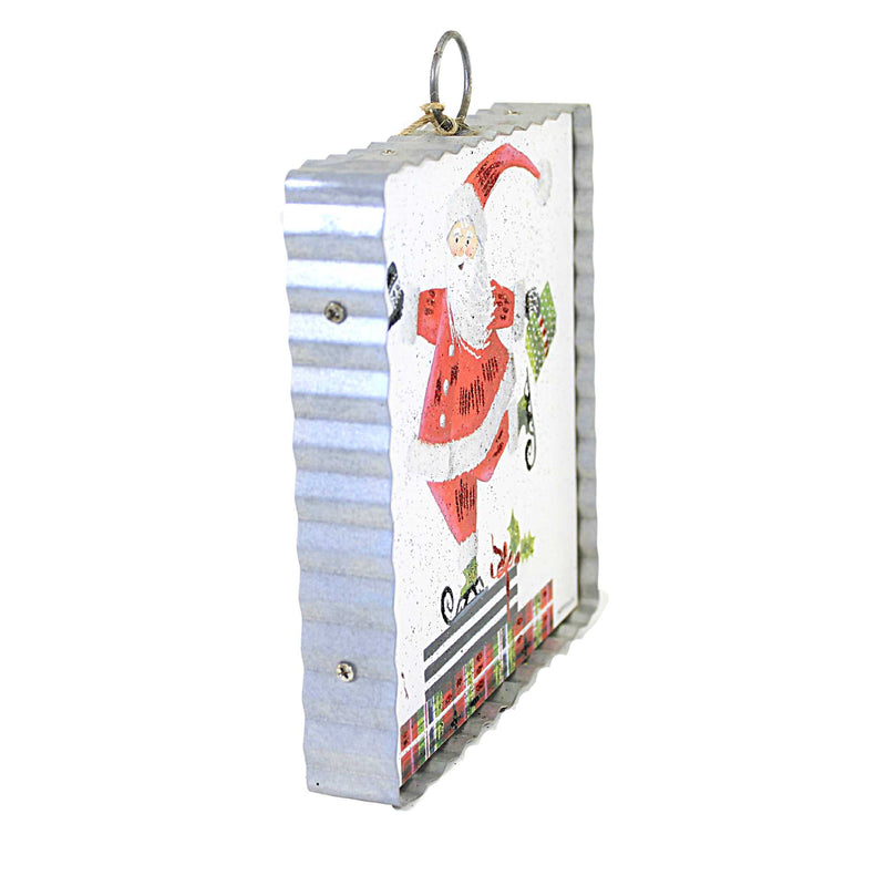 Christmas Skating Santa Mini Gallery - - SBKGifts.com