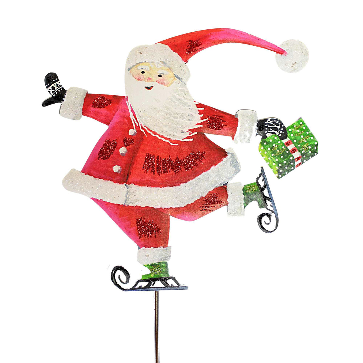 (58368) Gallery Skating Santa Stake