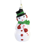 Cody Foster Standing Snowman Blow Mold - 1 Glass Ornament 5.50 Inch, Glass - Christmas Tree Retro Vintage Go8878 (58399)