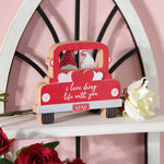 Valentine's Day Gnomes With Red Truck - - SBKGifts.com