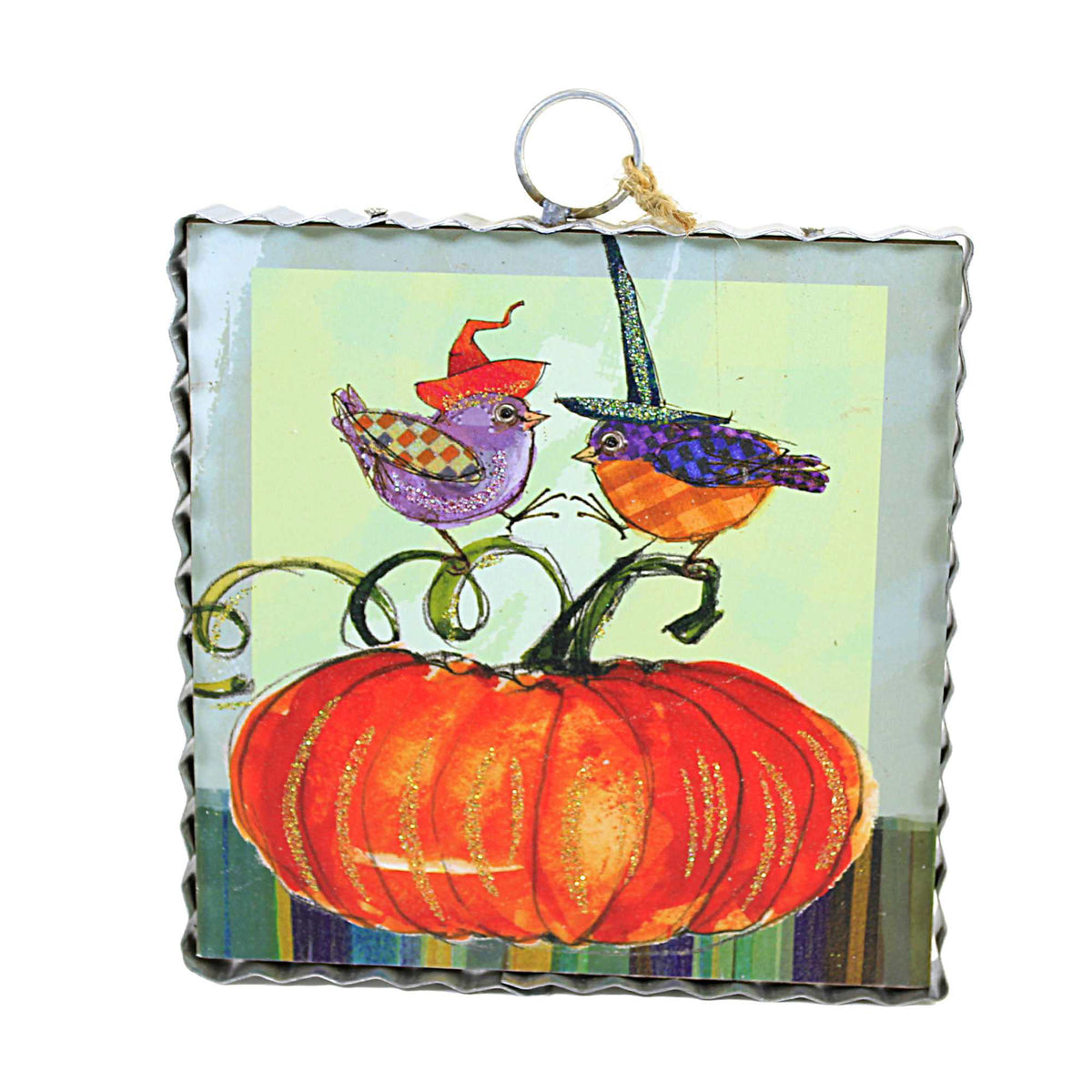 (58412) Fall Witch Birds Mini 3 Lemons
