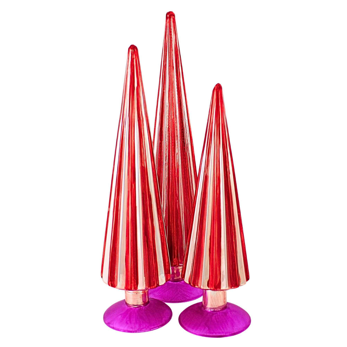 58419 Crimson Carnation Pleated Trees CD1857CC