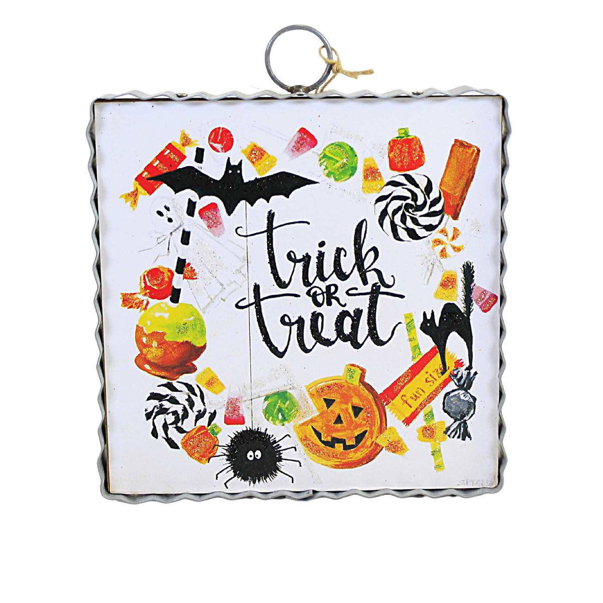 (58423) Trick Or Treat Wreath Mini
