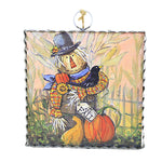 Fall Scarecrow In A Barrel Mini Wood Gallery Roxanne Spradlin F22094 (58424)