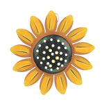 Fall Sunflower Charm Metal Thanksgiving F22067 (58435)