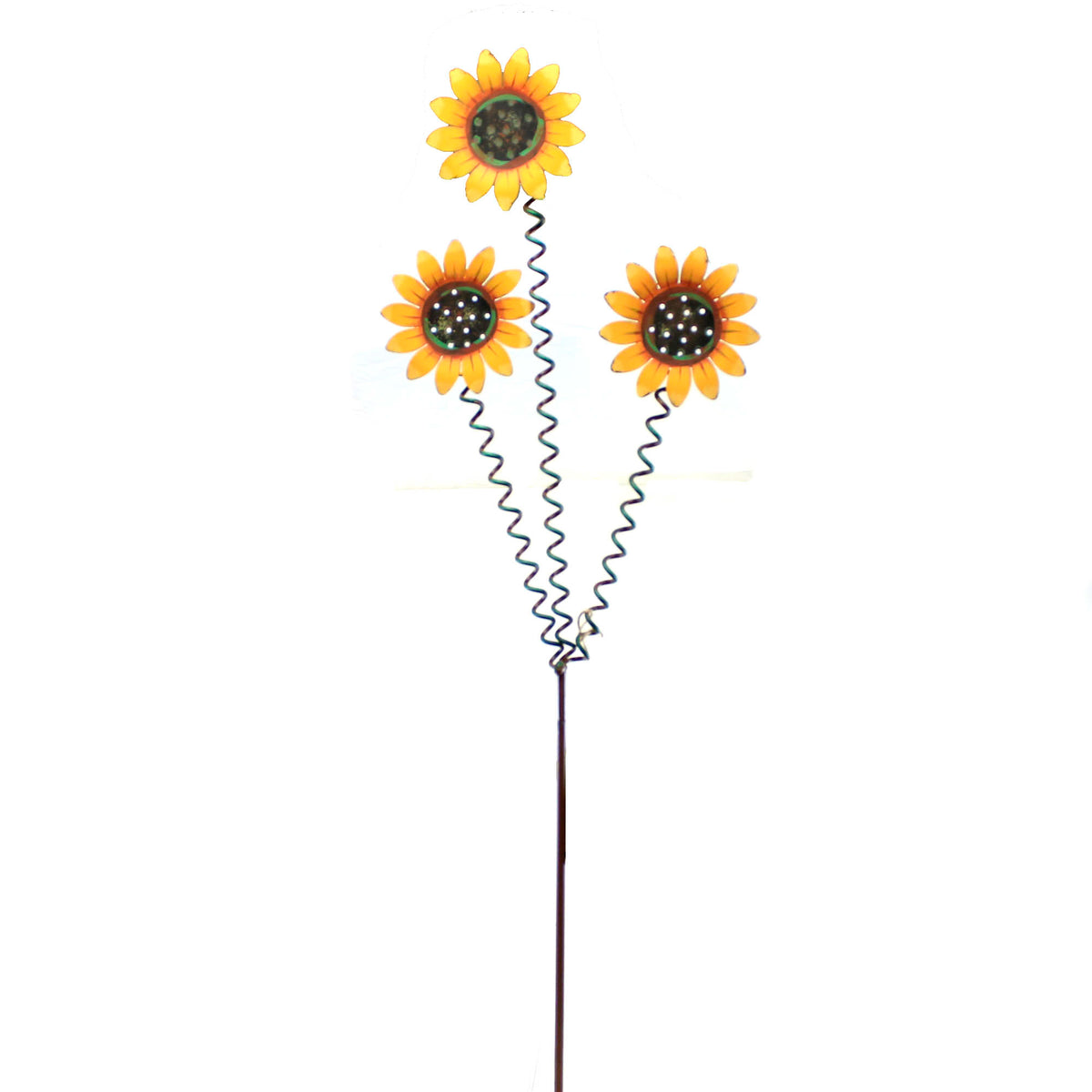 Fall Sunflower Trio Stake - - SBKGifts.com