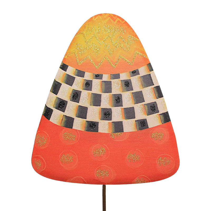 Halloween Elegant Candy Corn Stakes - - SBKGifts.com
