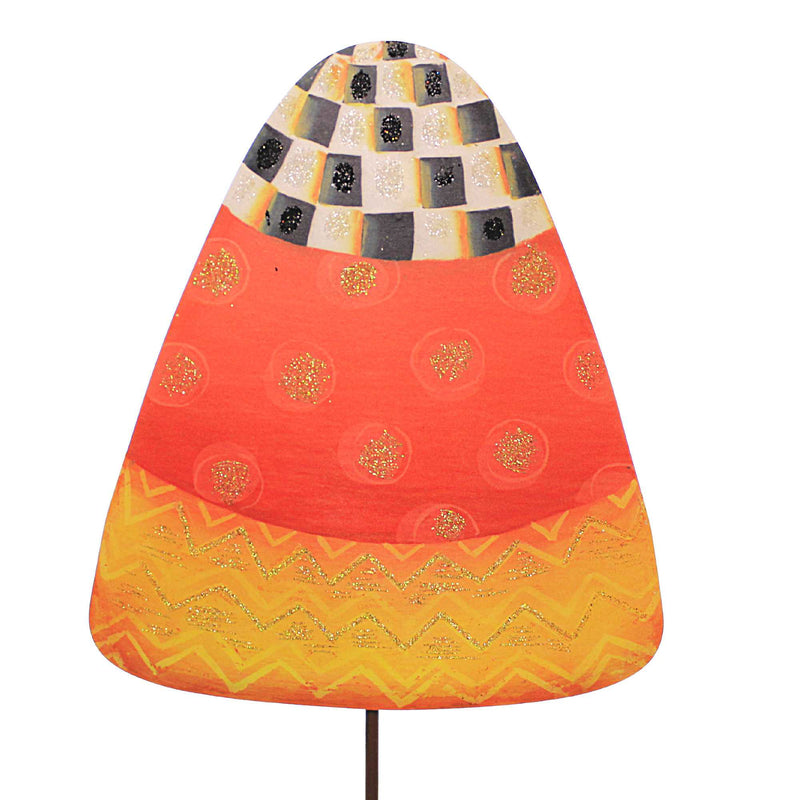 Halloween Elegant Candy Corn Stakes - - SBKGifts.com