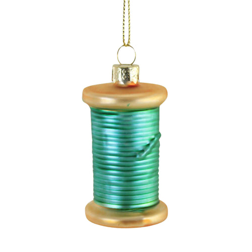 Holiday Ornament Spool Of Thread - - SBKGifts.com