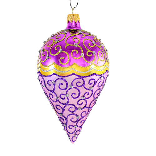 Sbk Gifts Holiday Purple Teardrop W/ Reflector - - SBKGifts.com