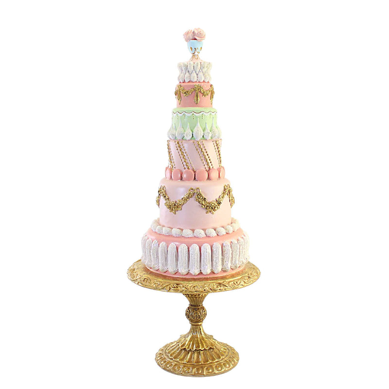 Easter Spring Pink Tiered Cake Polyresin Decorated Wedding Birthday 2929534 (58500)