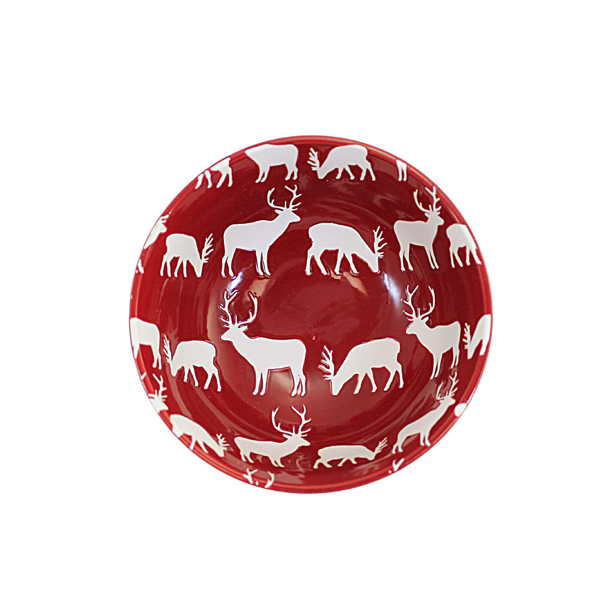 Tabletop Snowflake/Deer Bowl Set - - SBKGifts.com