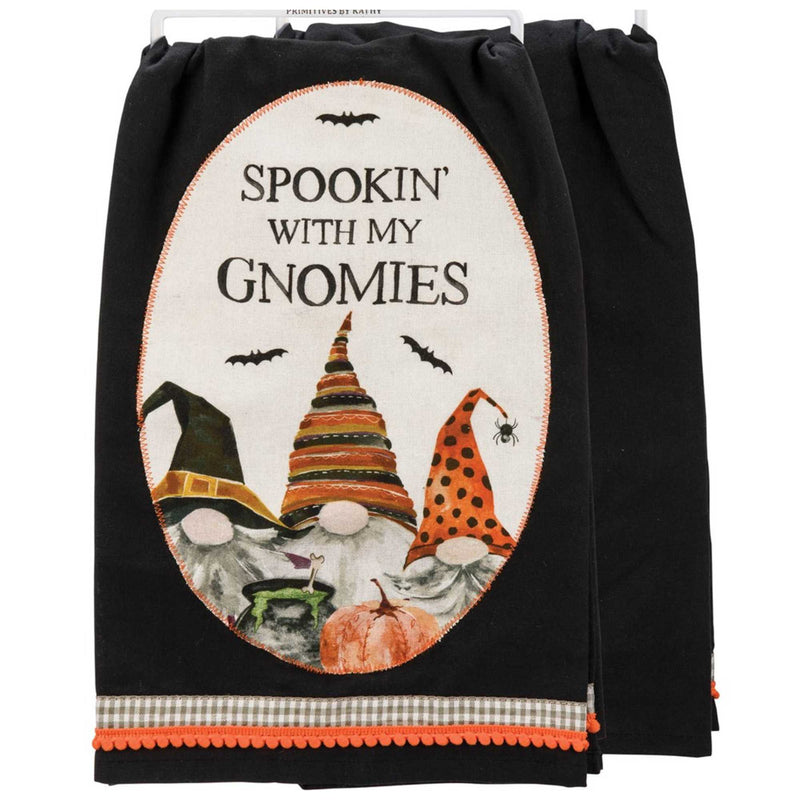 Decorative Towel Spookin With My Gnomies Set/2 - - SBKGifts.com