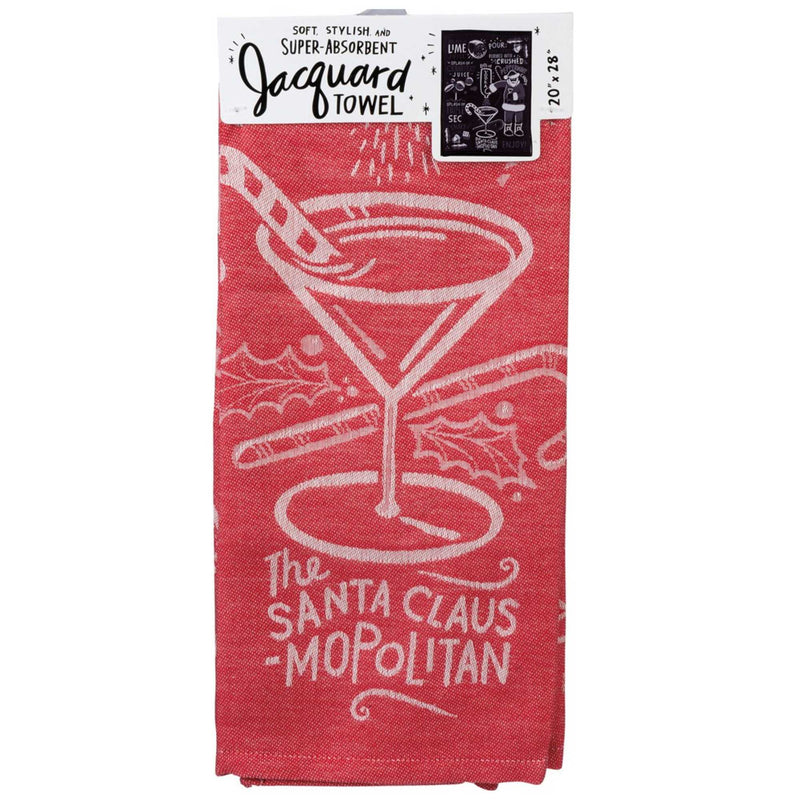 Decorative Towel Santa Claus Mopolitan Set/2 Cotton Kitchen Jacquard 103815 (58543)