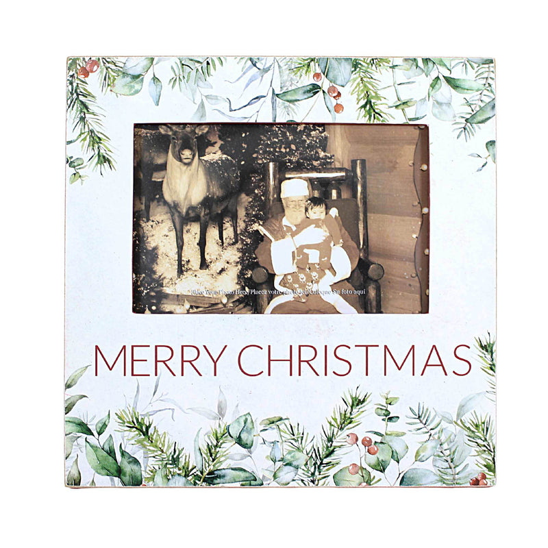 Christmas Merry Christmas Frame Mdf Photo Picture Memories 113624 (58548)