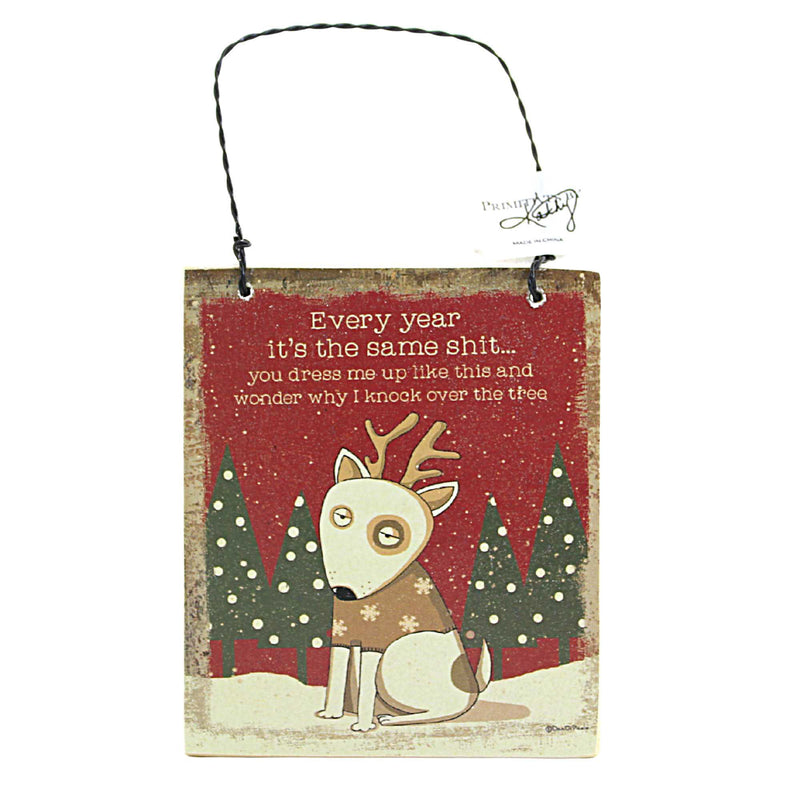 Holiday Ornament Sassy Dog Set - - SBKGifts.com