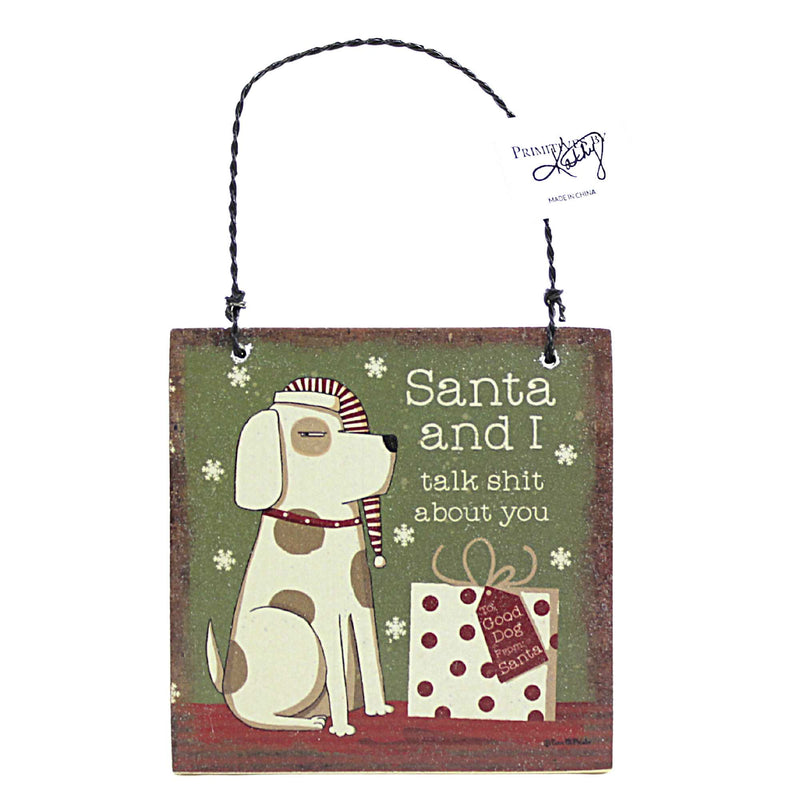 Holiday Ornament Sassy Dog Set - - SBKGifts.com