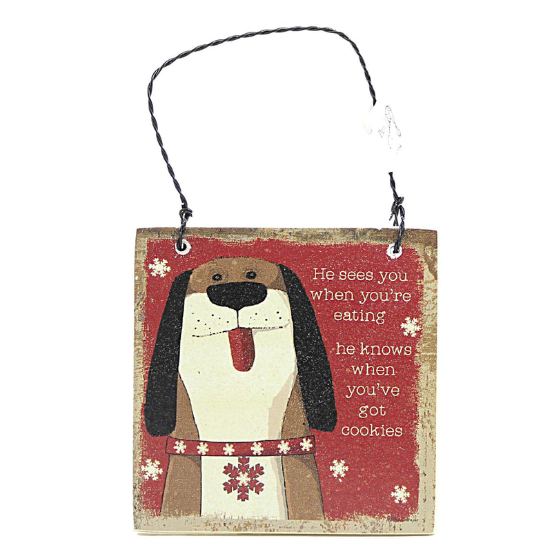 Holiday Ornament Sassy Dog Set - - SBKGifts.com