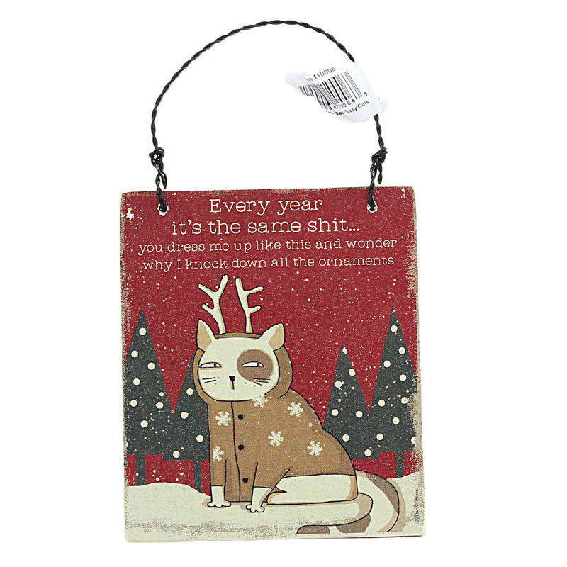 Primitives By Kathy Sassy Cat Set - - SBKGifts.com