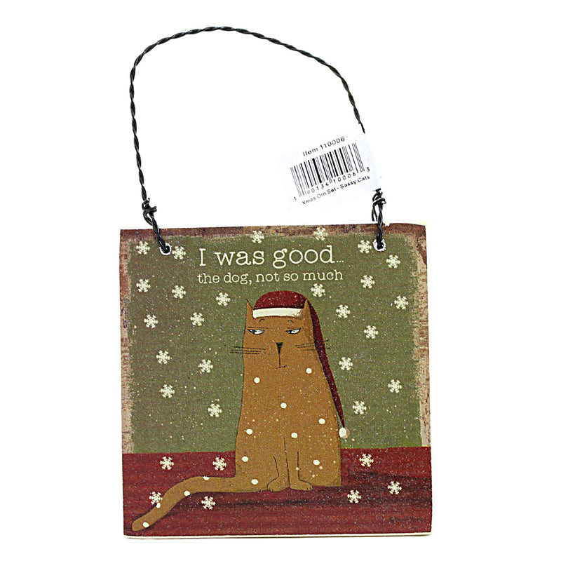 Primitives By Kathy Sassy Cat Set - - SBKGifts.com