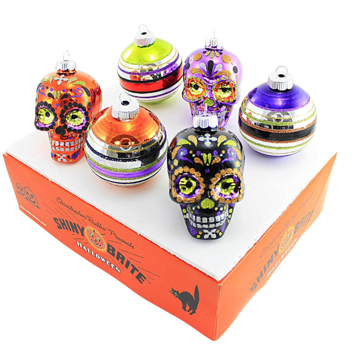 (58558) 3.25" Decorated Rounds & Skulls