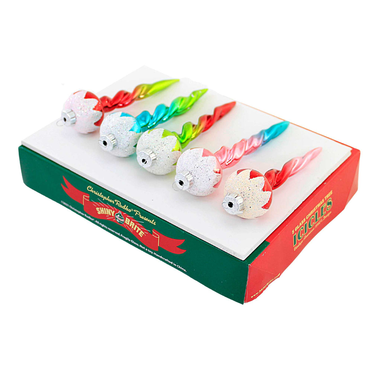 Shiny Brite Festive Fete Icicles - - SBKGifts.com