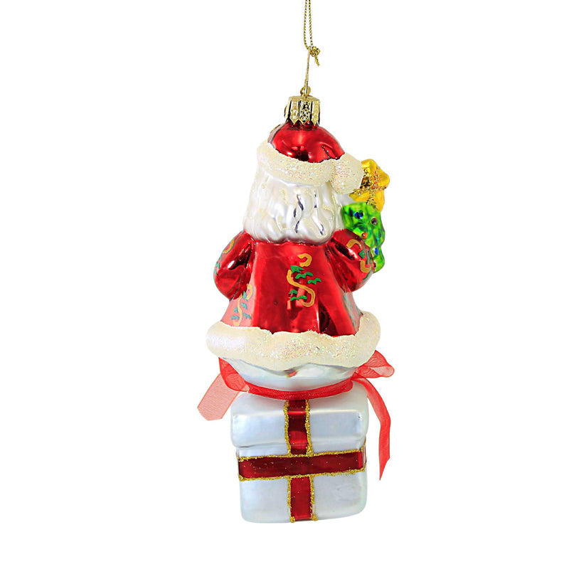 Christopher Radko Festive Visitor - - SBKGifts.com