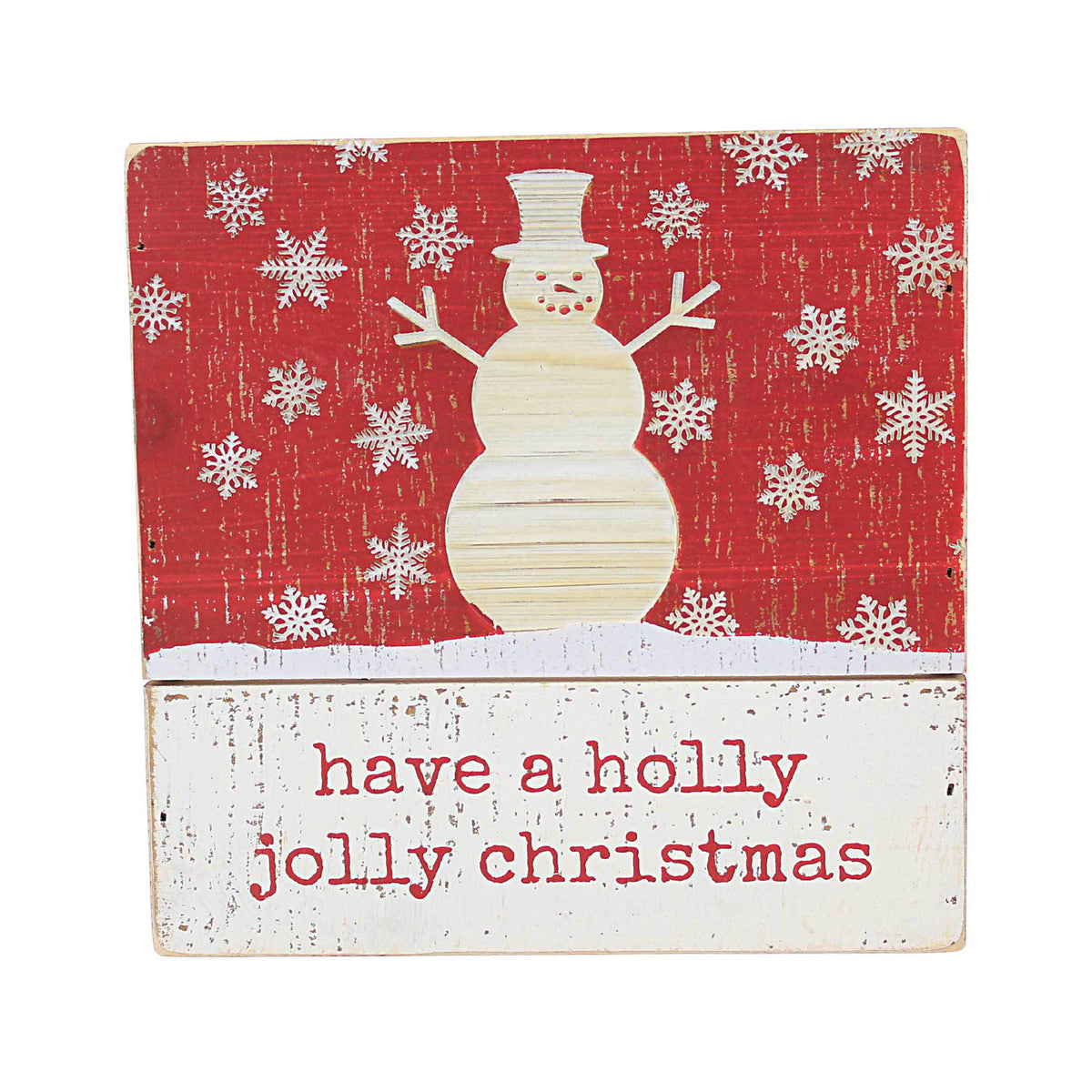 (58593) Holly Jolly Box Sign