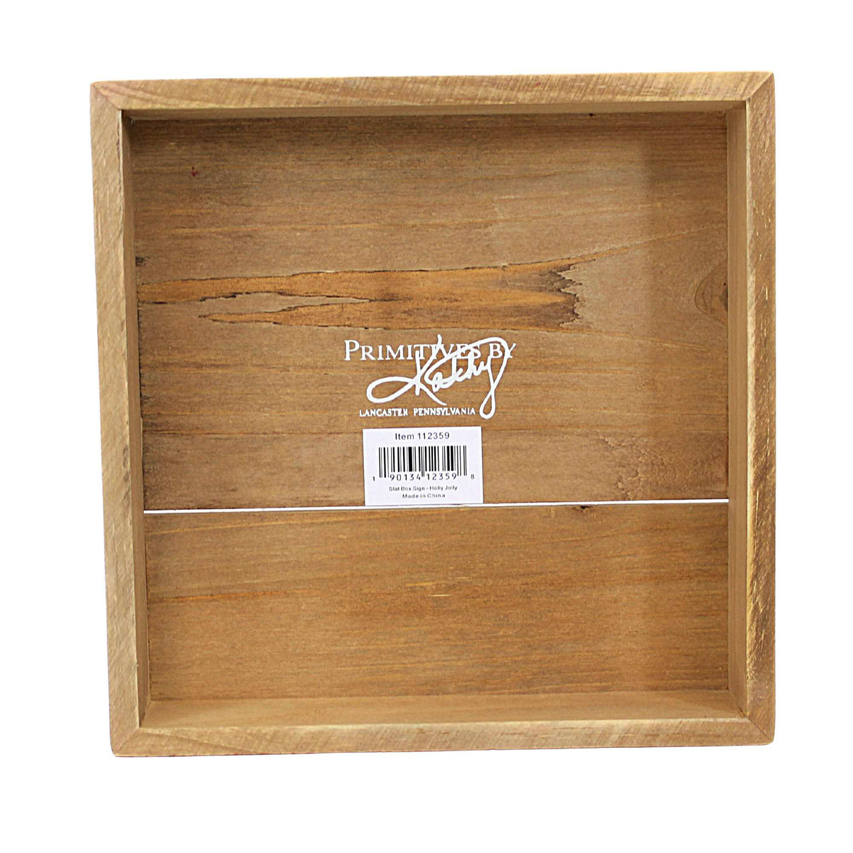 Christmas Holly Jolly Box Sign - - SBKGifts.com