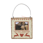 Christmas Together Mini Frame Wood Our First Xmas 36061. (58668)