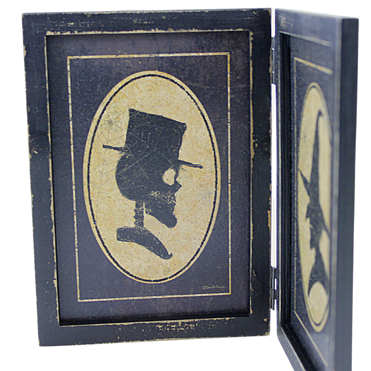 Halloween Witch And Skull Portraits - - SBKGifts.com
