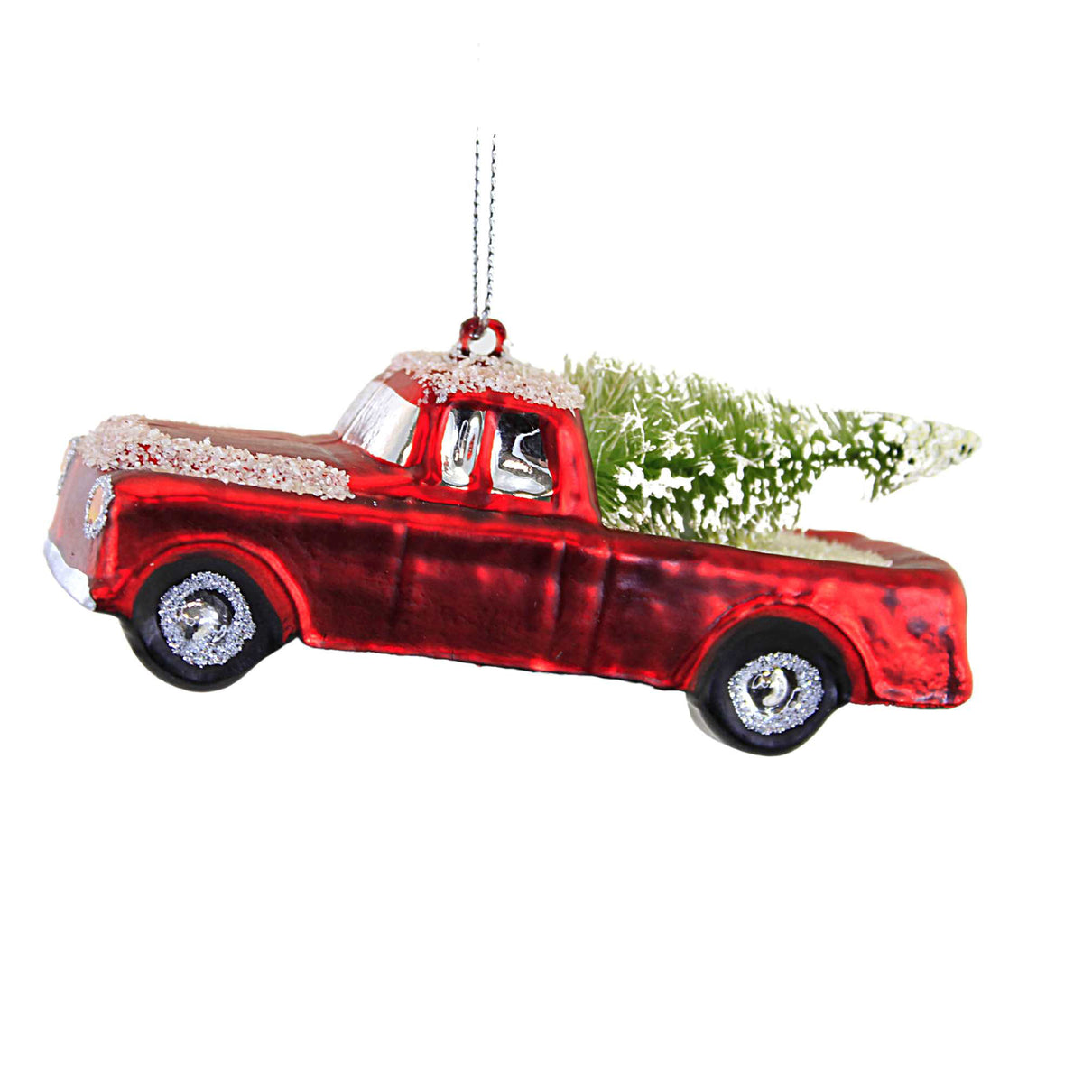 (58683) Red Pickup Turck