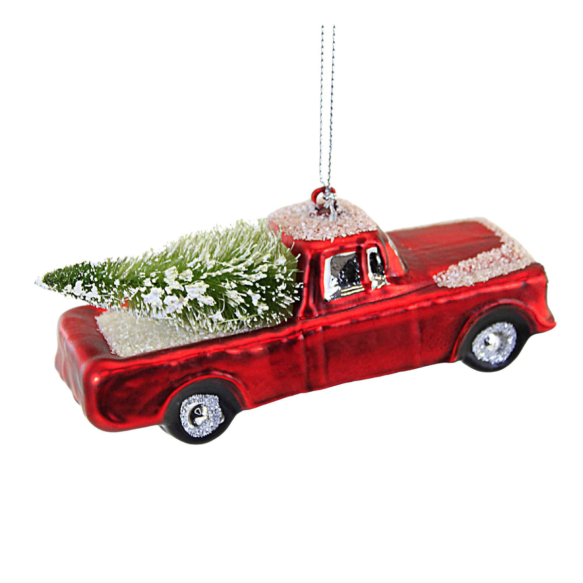 Holiday Ornament Red Pickup Turck - - SBKGifts.com