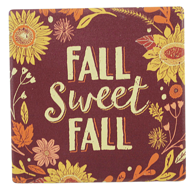 Tabletop Hello Fall Coaster Set - - SBKGifts.com