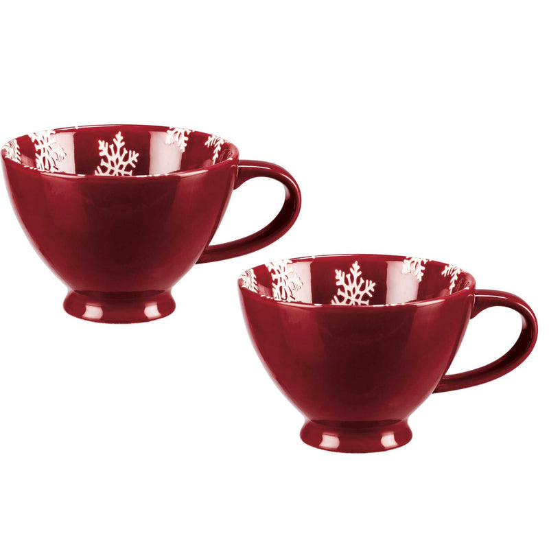 (58695) Snowflake Mug Set/2