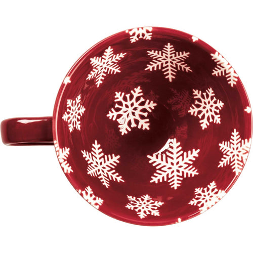 Tabletop Snowflake Mug Set/2 - - SBKGifts.com