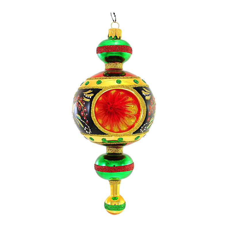 (58729) Floral Rustic  4 Ball Reflector