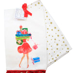 Decorative Towel Gifts For Everyone Glam Girl Diva Kitchen 100% Cotton Mx185352g (58751)