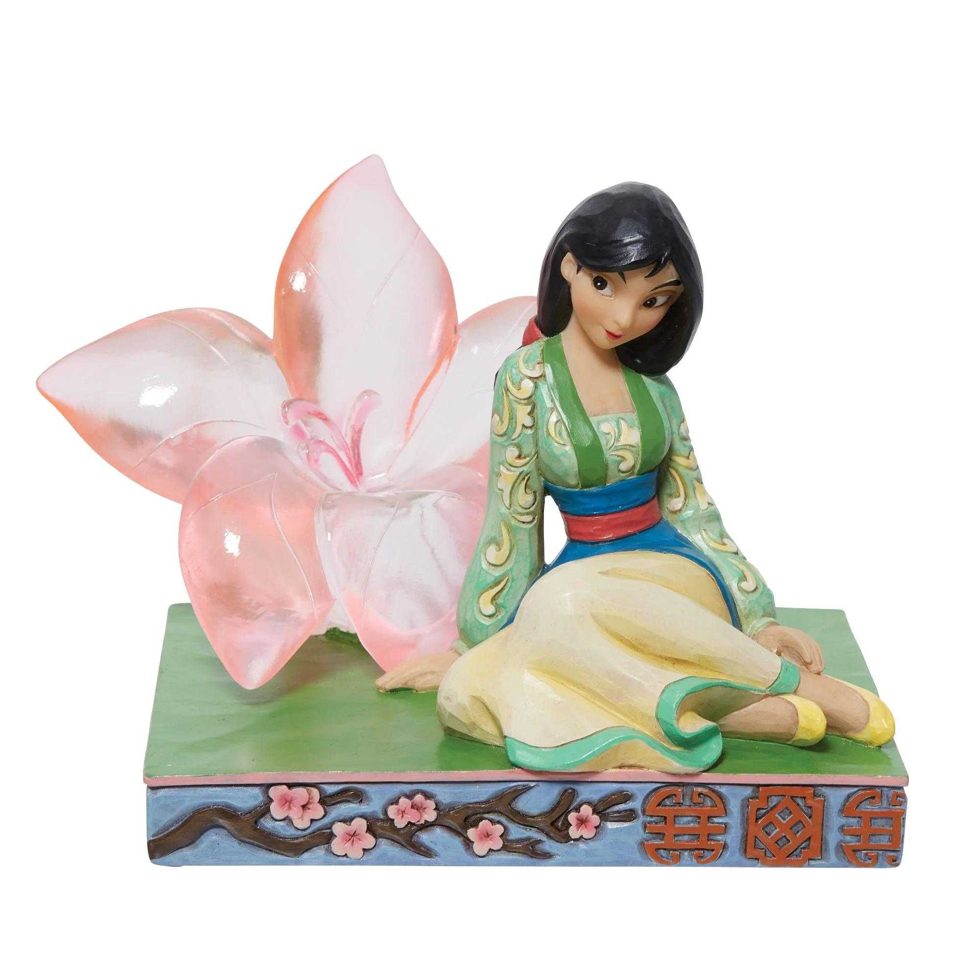 Jim Shore A Rare & Beautiful Bloom Polyresin Nulan Cherry Blossom