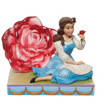 Jim Shore An Enchanted Rose Polyresin Belle Beauty & Beast 6011924 (58760)