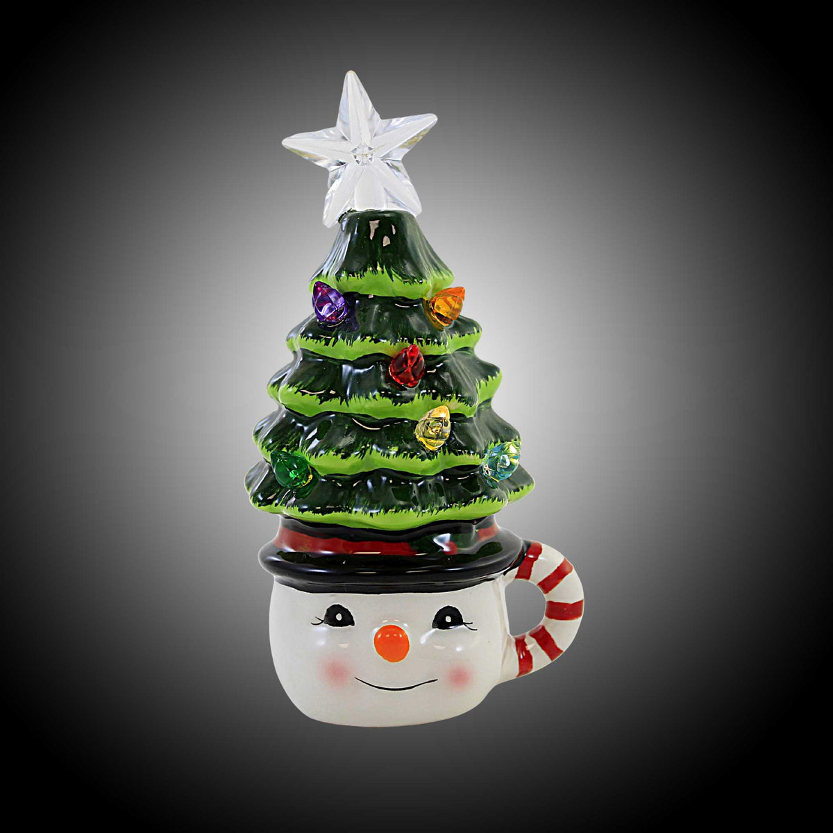 Christmas Snowman Shimmer Tree Mini - - SBKGifts.com