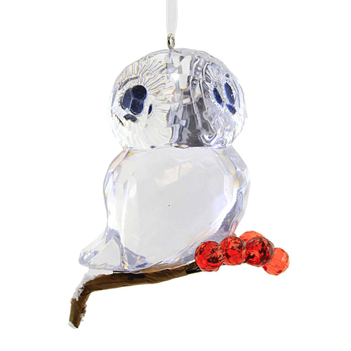 Crystal Expressions Winter Owl Ornament - - SBKGifts.com