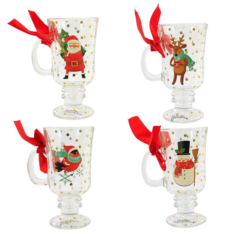 (58777) Holiday Icon Mugs Set/4