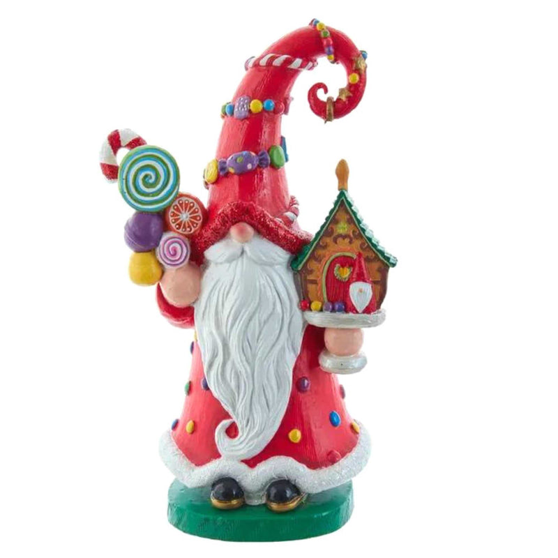Christmas Jolly Jingles Candy Gnome Polyresin House Lollipop Santa Hat Jol0008 (58779)