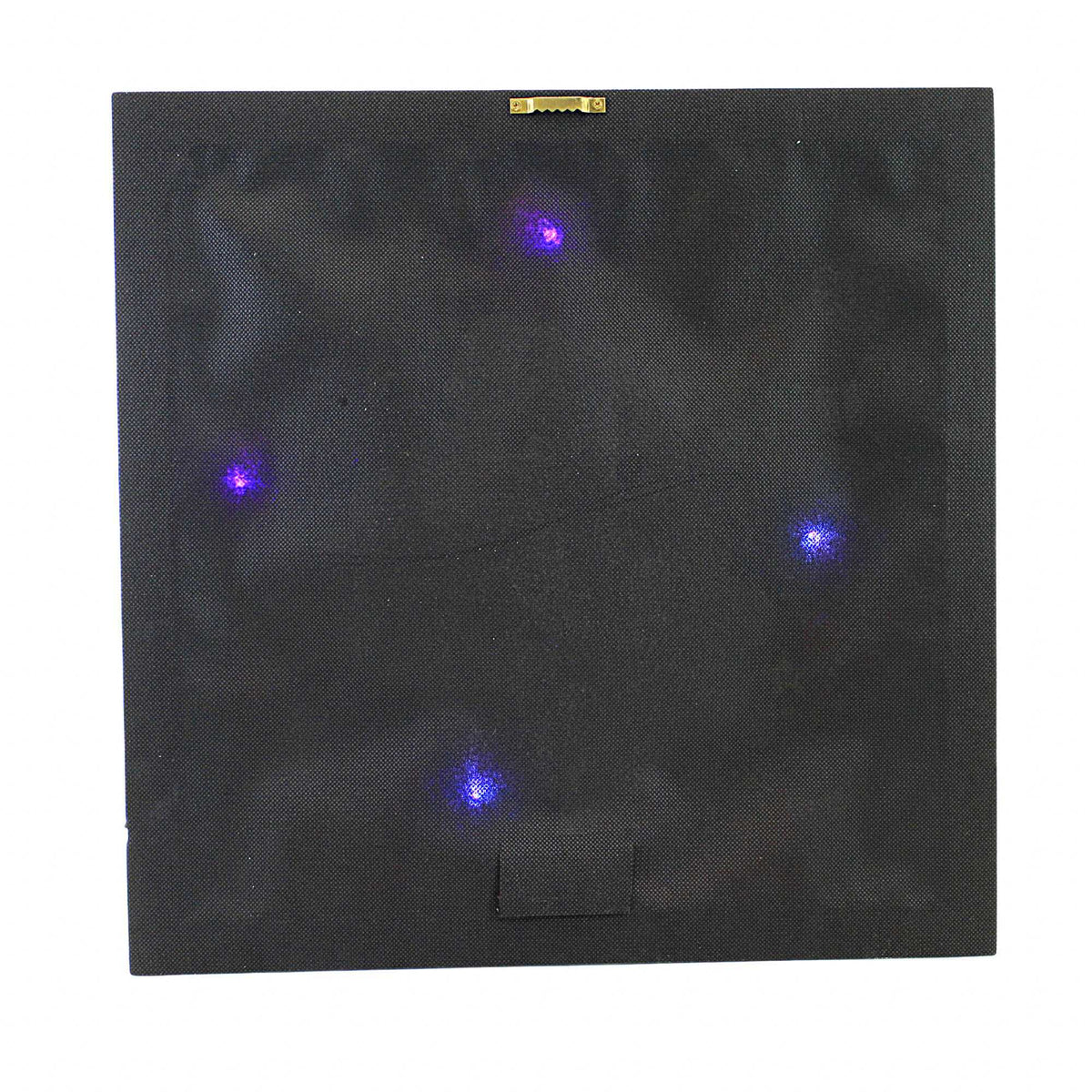 Christmas Santa Canvas Lighted Wall Decor - - SBKGifts.com
