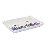 Tabletop Lavender & Bees Rectangle Plate - - SBKGifts.com